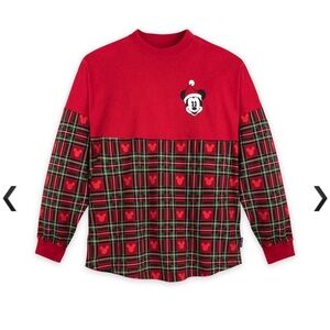 ❌Sold❌🎄Disney Parks Mickey Mouse merry Christmas spirit jersey size M EUC!
